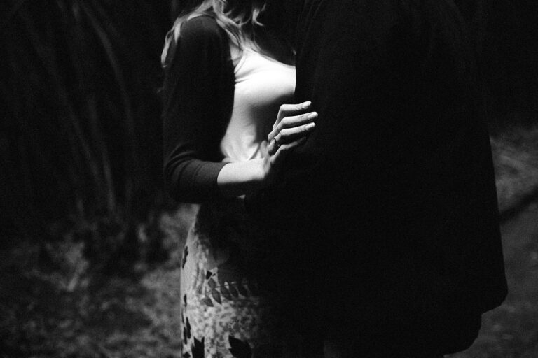 A woman attempts to get the attention of her emotionally unavailable partner